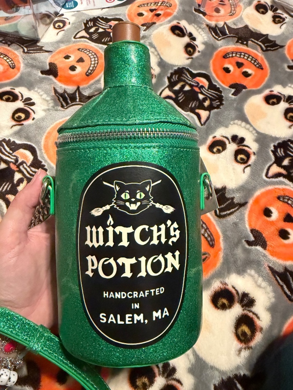 Mad Engine - Fine by Me Salem potion bottle purse